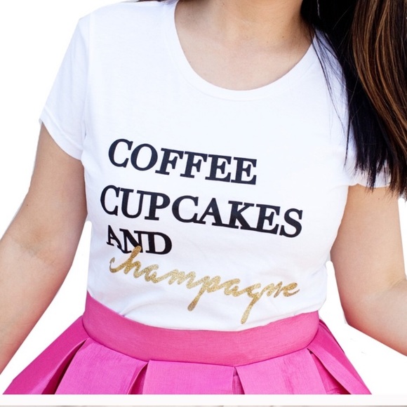 Coffee, Cupcakes, & Champagne Tee! - Picture 2 of 3